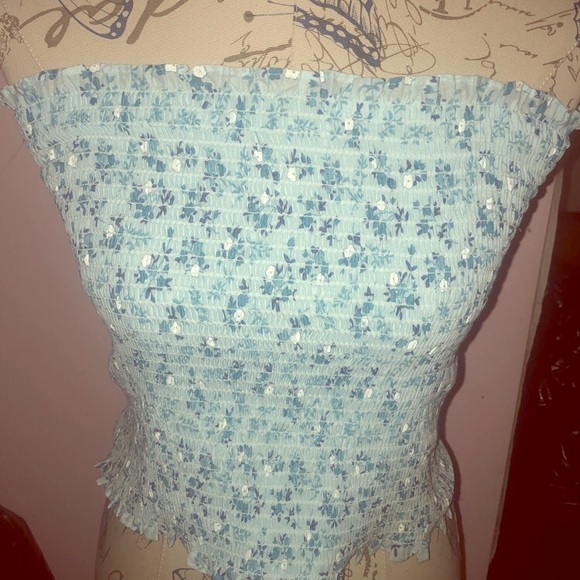 Floral tube top - Picture 1 of 1